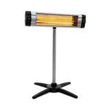 Load image into Gallery viewer, KMH-3000R 3KW Free Standing Infrared Heater with adjusted height against a white background