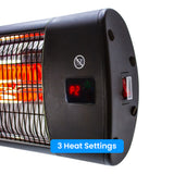 Load image into Gallery viewer, Castle Heaters - 3KW Free Standing Infrared Heater KMH-30KD Infrared Patio &amp; Workshop Heater