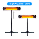 Load image into Gallery viewer, Castle Heaters - 3KW Free Standing Infrared Heater KMH-30KD Infrared Patio &amp; Workshop Heater