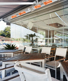 Load image into Gallery viewer, 2500W Wi-Fi Infrared Patio Heater – Low Glare, Remote Control, IP65 | KMH-25R9
